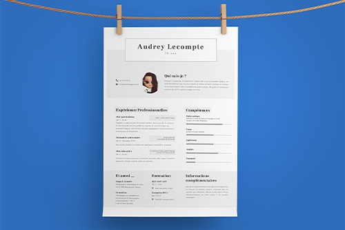 Curriculum Vitae CV Audrey Lecompte