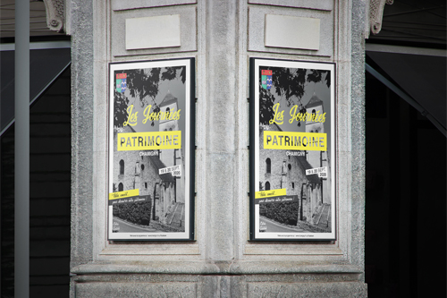 Affiche poster flyer Journée du Patrimoine JDP Chamigny 2020
